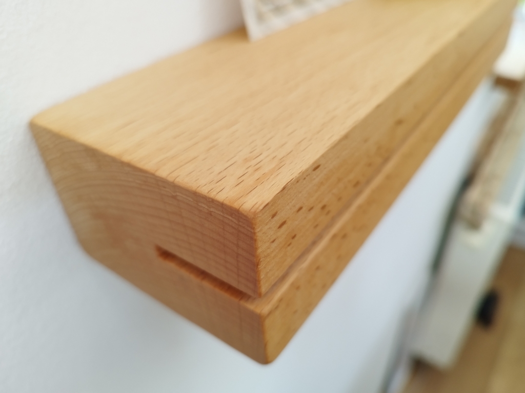 Schlüsselbrett Rita aus Buche Massivholz